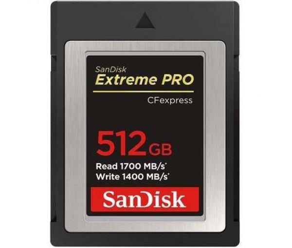 SanDisk Extreme Pro 512 GB CompactFlash memóriakártya
