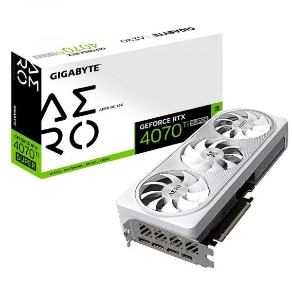 Gigabyte GeForce RTX 4070 Ti Super 16GB GDDR6X Aero OC 16G Videókártya