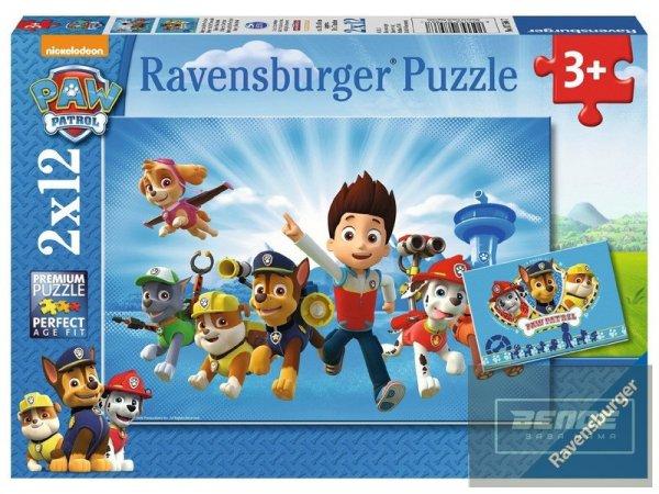 Ravensburger: Mancs őrjárat és Ryder 2 x 12 darabos puzzle