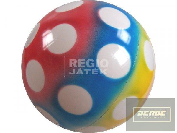 Színes lakkfényű labda - 22 cm, többféle
