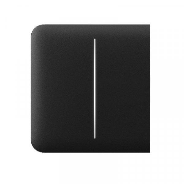 Ajax SIDEBUTTON-2GANG-BLACK SideButton szélső kapcsoló sorolókeretbe, 2
gomb, fekete színű
