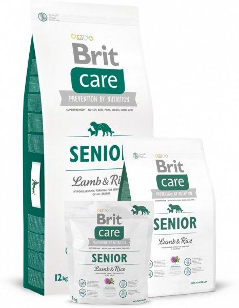 Brit Care Senior All breed Lamb & Rice Hypoallergenic 1 kg