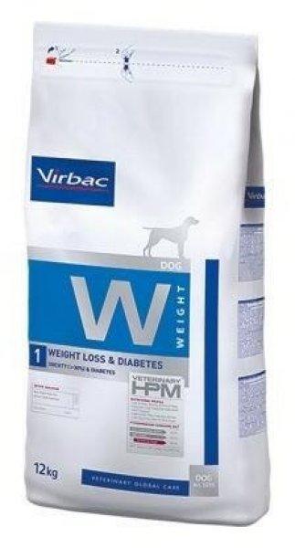 Virbac HPM Diet Dog Weight 1 Loss & Diabetes 12 kg