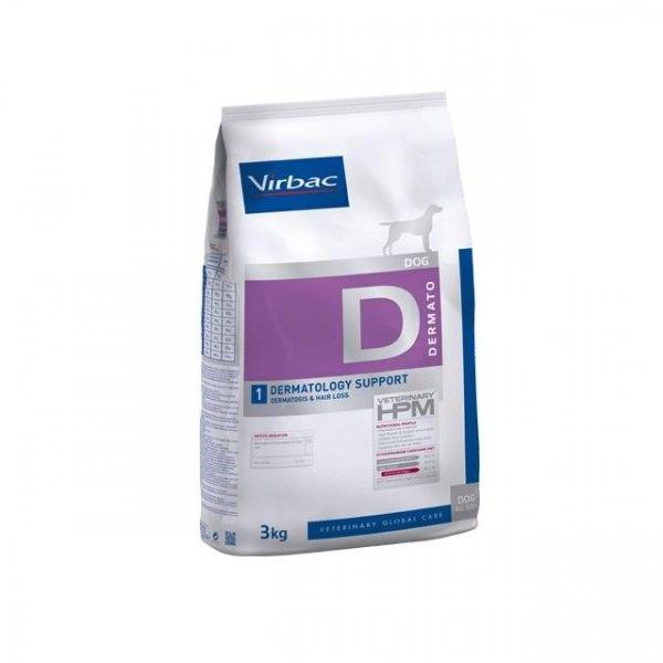 Virbac HPM Diet Dog Dermatology Support 3 kg