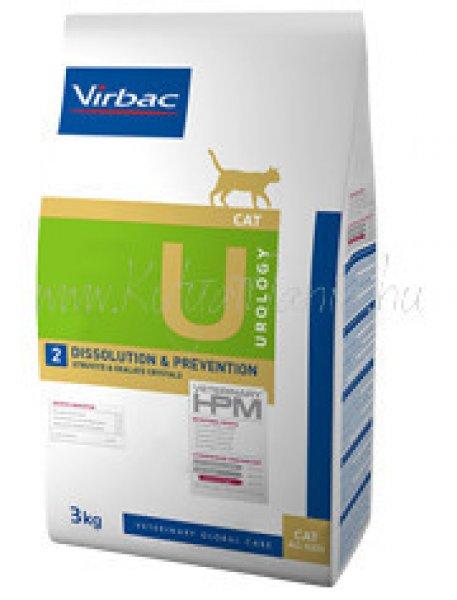 Virbac HPM Diet Cat Urology 2 Dissolution & Prevention 3 kg