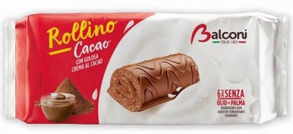 Balconi Rollino Cacao 222g (6*37g) Csokis (az ár 1db-ra vonatkozik)