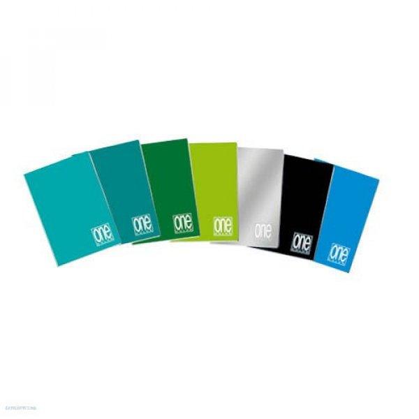 Füzet A6 42 lap kockás 80g One Color 1401