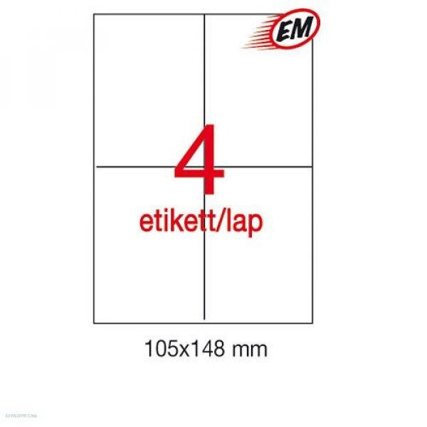 Etikett A1797 148 x 105 mm 500 ív Apli