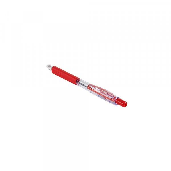 Golyóstoll 0,35mm, BK437-B háromszög fogózóna Pentel, írásszín piros 2
db/csomag