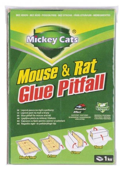 Mickey Cats ragasztós csapda, 19x13 cm, egerekre és patkányokra