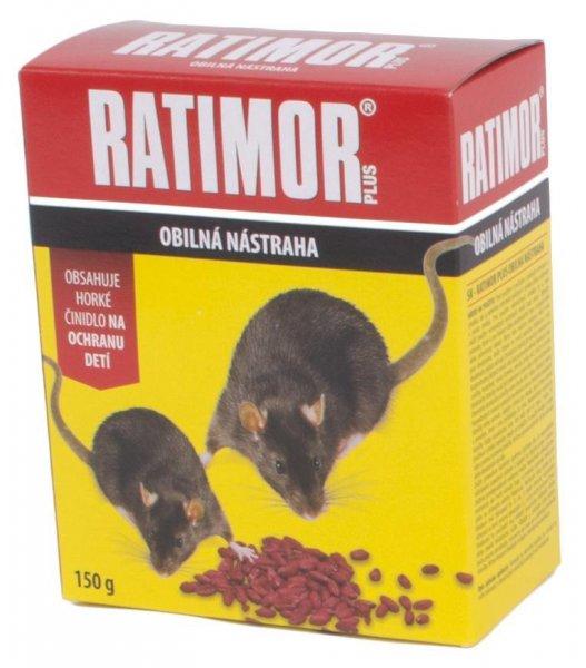 Csali RATIMOR® Bromadiolon grain bait, 150 g, mag
