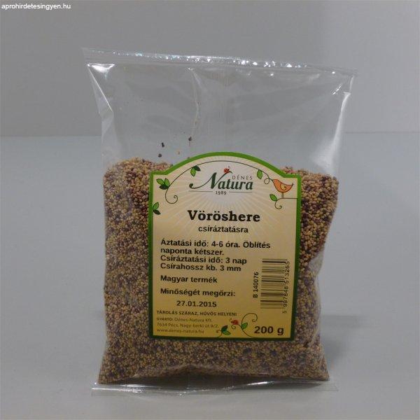 Natura csíráztatásra vöröshere 200 g