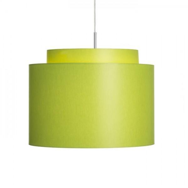 DOUBLE 40/30 lámpabúra Chintz lime/fehér PVC max. 23W