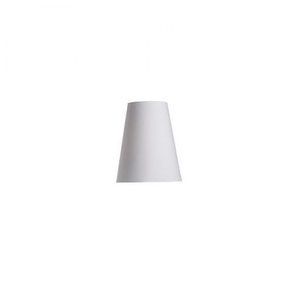 CONNY 25/30 asztali lámpaernyő Polycotton fehér/fehér PVC max. 23W