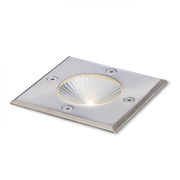 RIZZ SQ 105 rozsdamentes acél 230V LED 3W 96° IP65 3000K