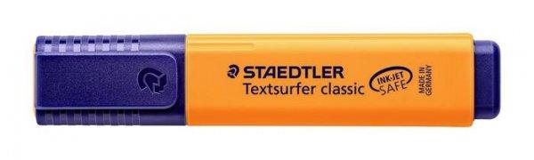 Szövegkiemelő, 1-5 mm, STAEDTLER "Textsurfer Classic 364",
narancssárga
