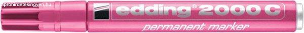Alkoholos marker, 1,5-3 mm, kúpos, EDDING "2000", rózsaszín