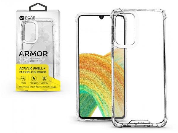 Samsung A336B Galaxy A33 5G szilikon hátlap - Roar Armor Gel - átlátszó