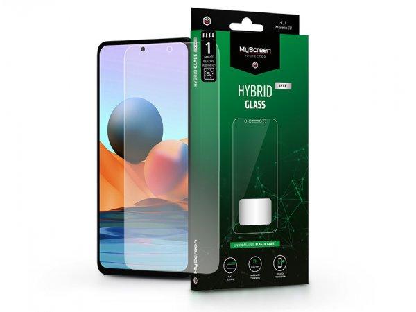 Xiaomi Redmi Note 10 Pro/10 Pro Max rugalmas üveg képernyővédő fólia -
MyScreen Protector Hybrid Glass Lite - átlátszó