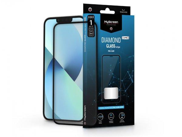 Apple iPhone 13 Mini edzett üveg képernyővédő fólia - MyScreen Protector
DiamondGlass Lite Edge2.5D Full Glue - fekete