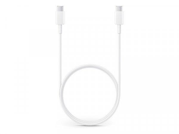 Samsung gyári USB Type-C - USB Type-C adat- és töltőkábel 100 cm-es
vezetékkel -EP-DA705BWE - fehér (ECO csomagolás)