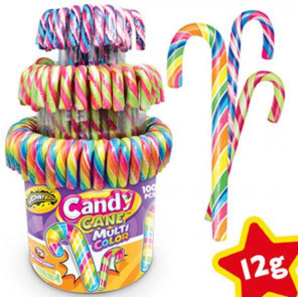 Nyalóka Candy cane multicolor 12g