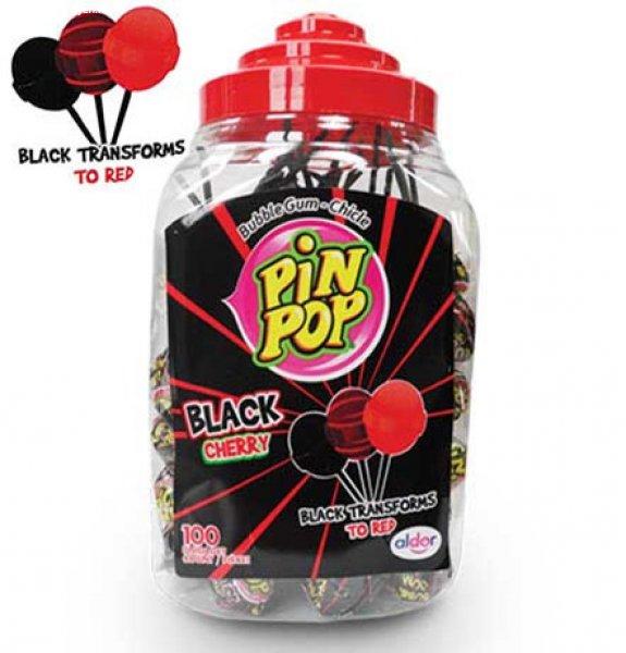 Nyalóka Pin Pop black cherry