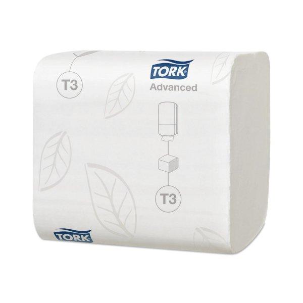 Toalettpapír 2 rétegű hajtogatott 242 lap/csomag 36 csomag/karton T3 Folded
Tork_114271 fehér
