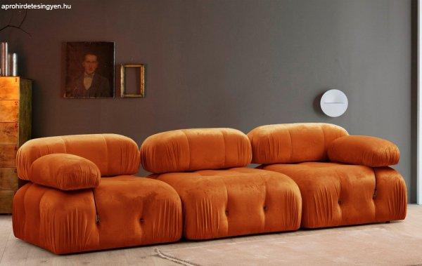 Bubble 3 Seater ( L1-O1-1R) - Orange 3 Személyes kanapé 288x95x75 Narancs