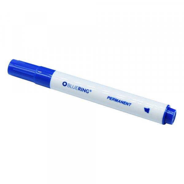 Alkoholos marker 1-4mm, vágott végű Bluering® kék 10 db/csomag