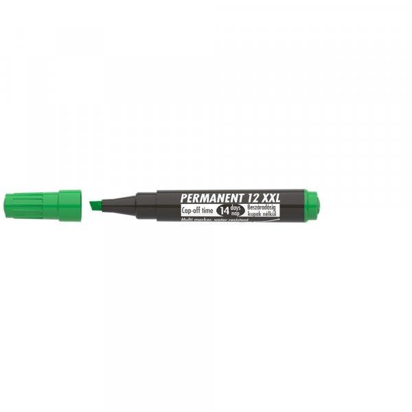 Alkoholos marker 1-4mm, vágott Ico 12XXL zöld