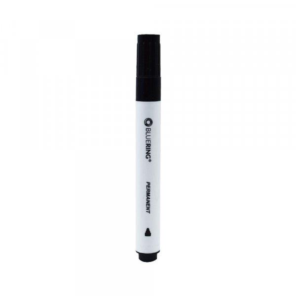 Alkoholos marker 3mm, kerek végű Bluering® fekete