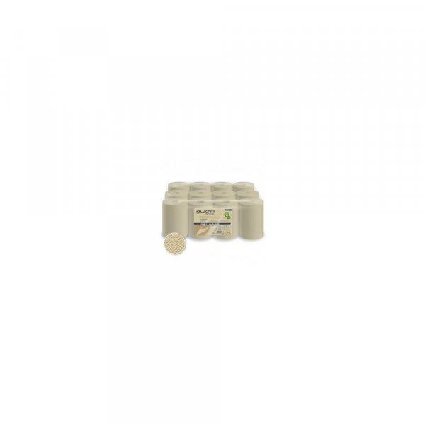 Kéztörlő 2 rétegű tekercses átmérő: 19 cm fehér 6 tekercs/karton 150 ID
Eco Lucart_861061E