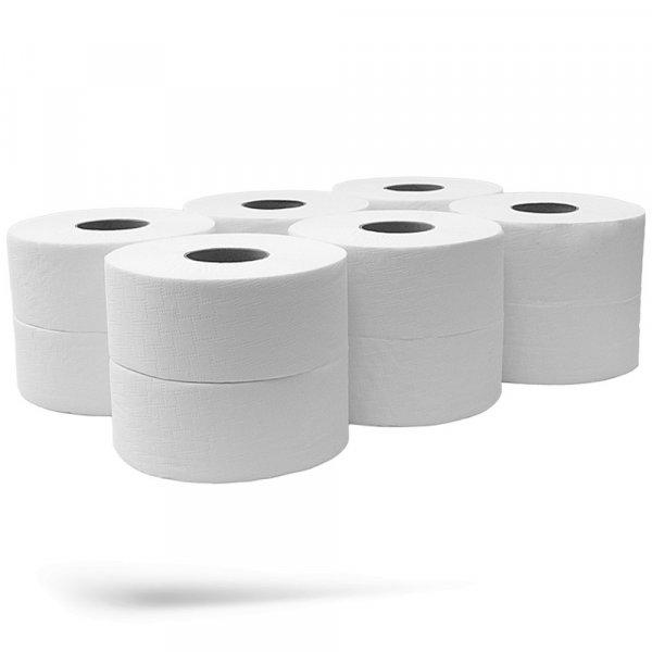 Toalettpapír 2 rétegű közületi átmérő: 19 cm 100 % cellulóz 12
tekercs/karton Bluering® hófehér