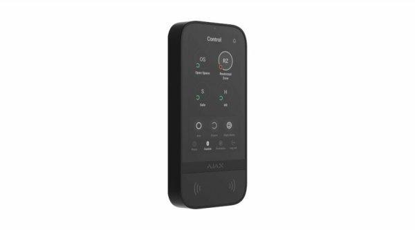 AJAX Keypad TouchScreen BL - Vezeték nélküli kezelő érintőképernyővel -
Fekete