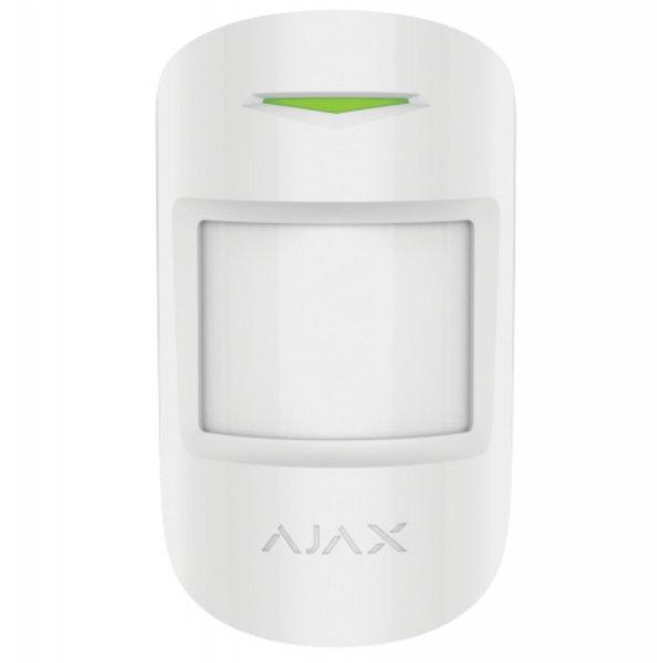AJAX MotionProtect Plus - Vezeték nélküli kombinált beltéri PIR+MW
mozgásérzékelő - Fehér
