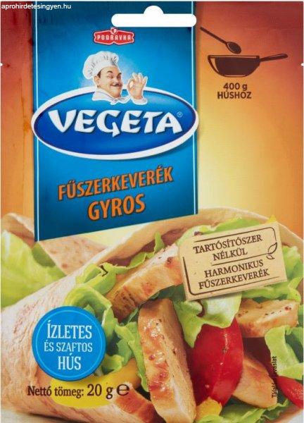 PODRAVKA Vegeta fűszerkeverék Gyros 20g