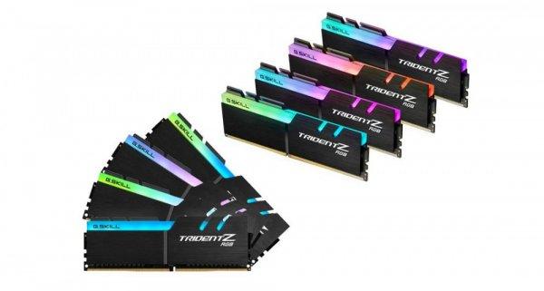 G.SKILL 64GB DDR4 4000MHz Kit(8x8GB) Trident Z RGB Black