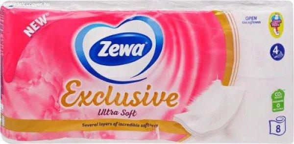 Zewa Exclus.Toalettpapír 4r.Ultra soft 8tek.