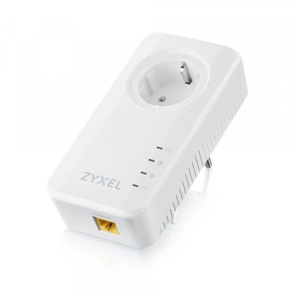 ZyXEL PLA6457 Wave 2 Powerline Pass-thru Gigabit Ethernet Adapter Powerline
Adapter