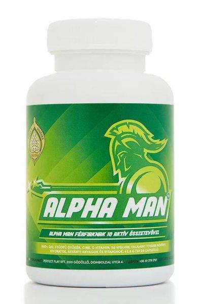 Alpha Man étrend-kiegészítő férfiaknak 10 aktív összetevővel kapszula 60
db