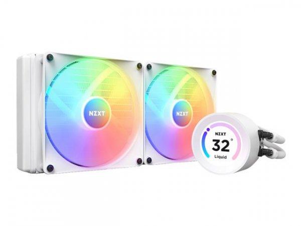 NZXT CPU water cooling Kraken Elite 280 RGB LCD White