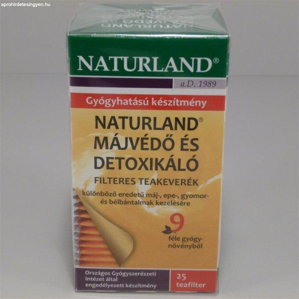 Naturland májvédő tea 25x1,5g 38 g