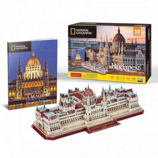 3D puzzle: Magyar Parlament épülete - National Geographic - CubicFun