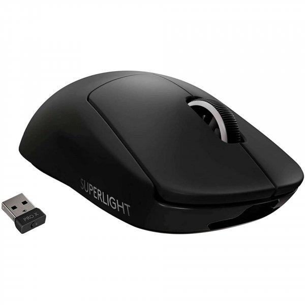 Logitech Pro X Superlight Wireless Gaming Mouse - Fekete