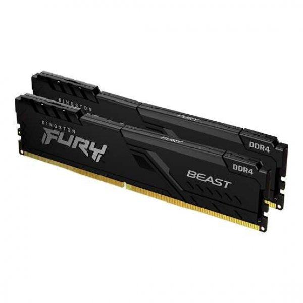 RAM Kingston DDR4 3200MHz 32GB (2x16GB) Kit FURY Beast Black 2RX8 CL16 1,35V