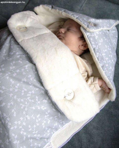 BabyJem többcélú pamut takaró (szín: lazac)