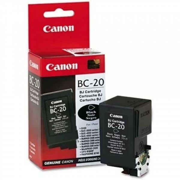 Canon BX-20 Black tintapatron eredeti 0896A00 / megszűnő