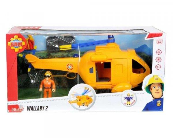Sam a Tűzoltó Wallaby II. Helikopter Tom figurával