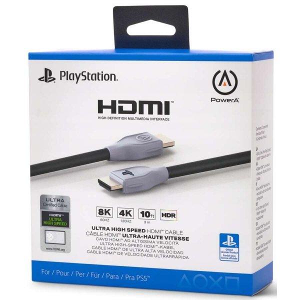 PowerA PlayStation 5, Ultra High Speed, 4K/8K HDR, eARC, HDMI 2.1 kábel